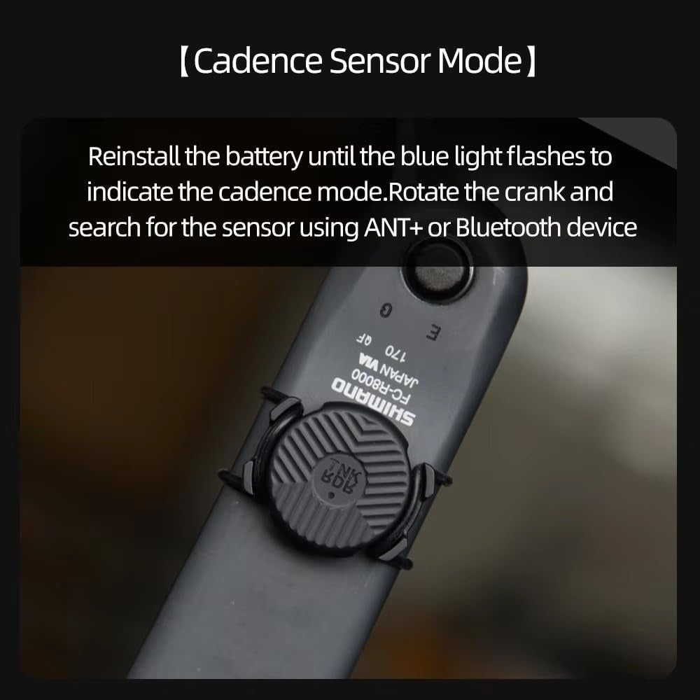 Speed/Cadence Sensor for Cycling,Wireless Bluetooth & ANT+ Bike RPM Sensor for Cycling Computers