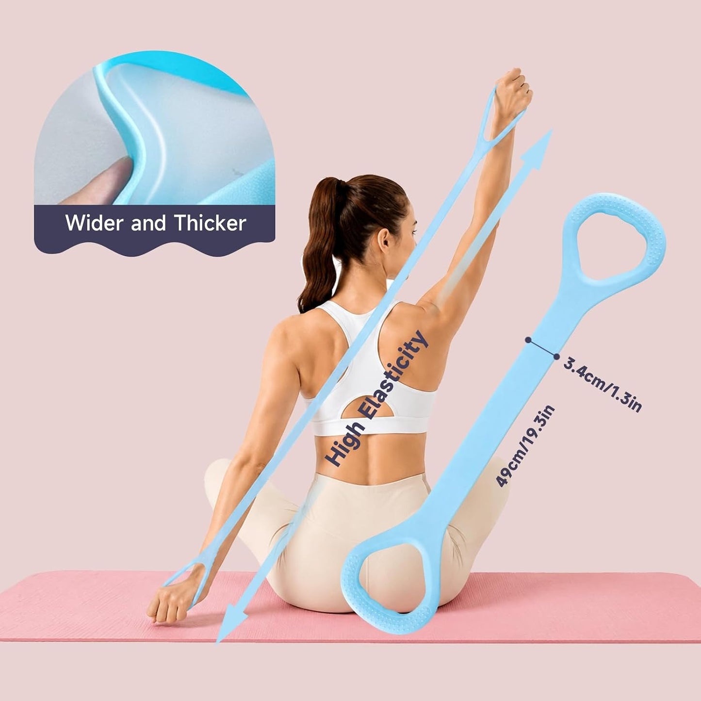 Figure 8 Resistance Bands with Handles