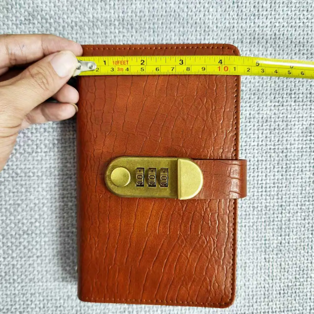 A6 Budget Planner Notebook with Lock