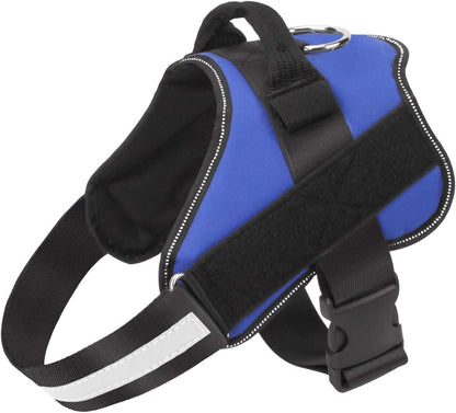 Dog Harness, No-Pull Reflective Dog Vest,