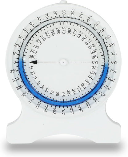 Inclinometer Physical Therapy Tool No-Leak PT Inclinometer Accurate Range for Range of Motion Measurements No-Leak PT Inclinometer for Students and Professionals