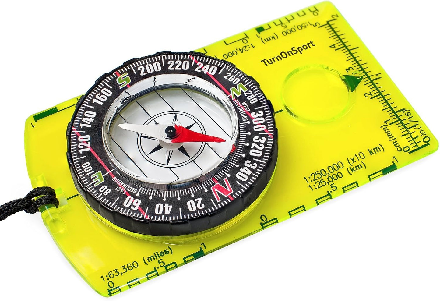 Orienteering Compass - Advanced Scout Compass for Hiking, Camping, and Backpacking