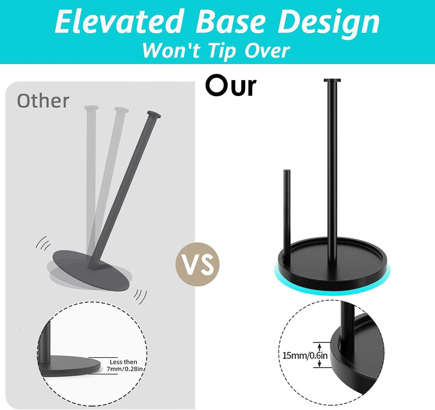 Paper Towel Holder Countertop