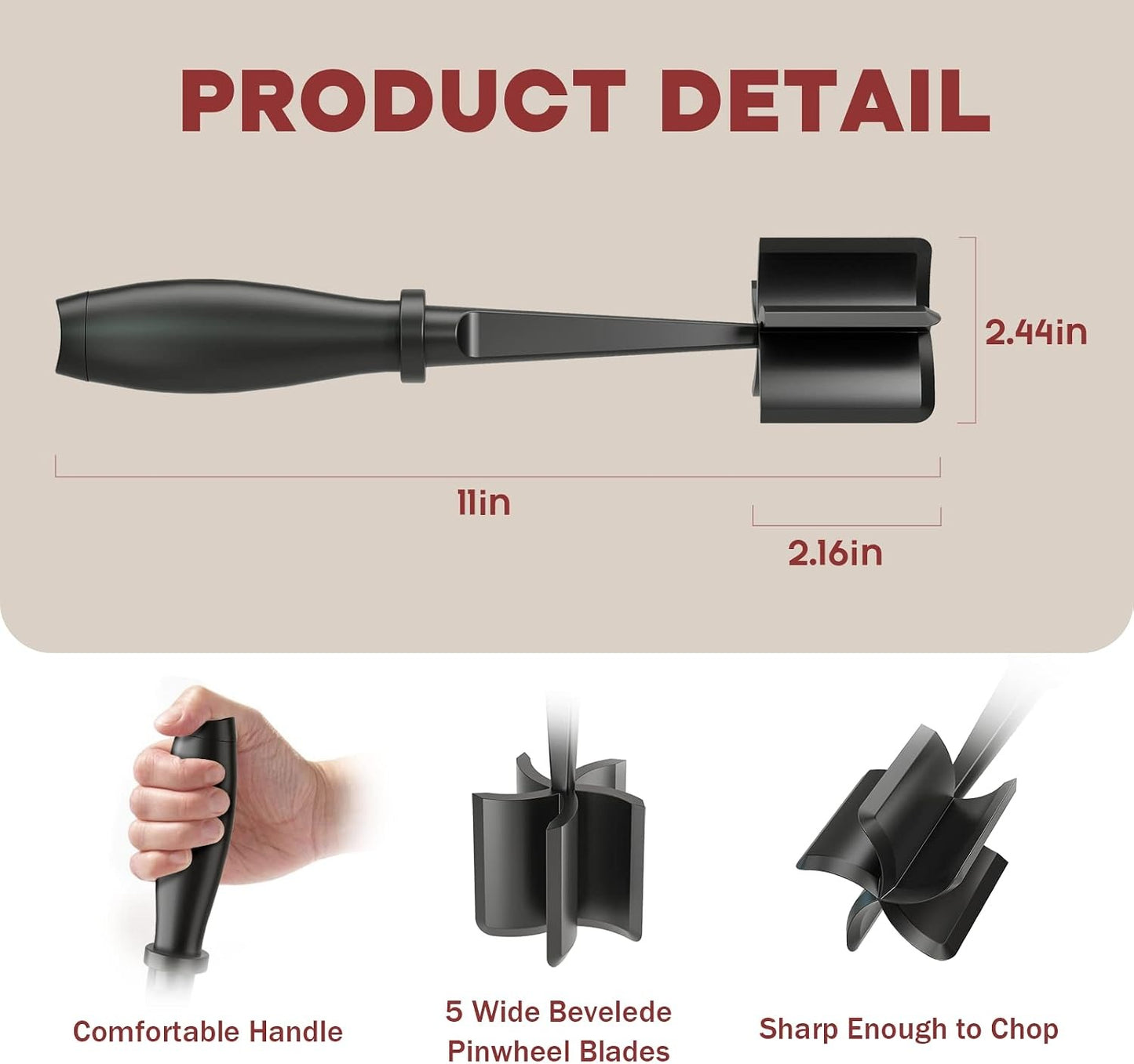 Meat Chopper, Hamburger Grinder