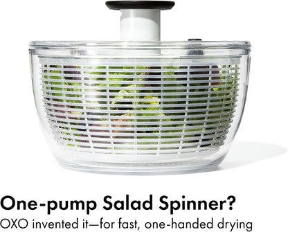 Salad Spinner | Lettuce Spinner | Fruit Washer | Fruit Washing Bowl with Strainer
