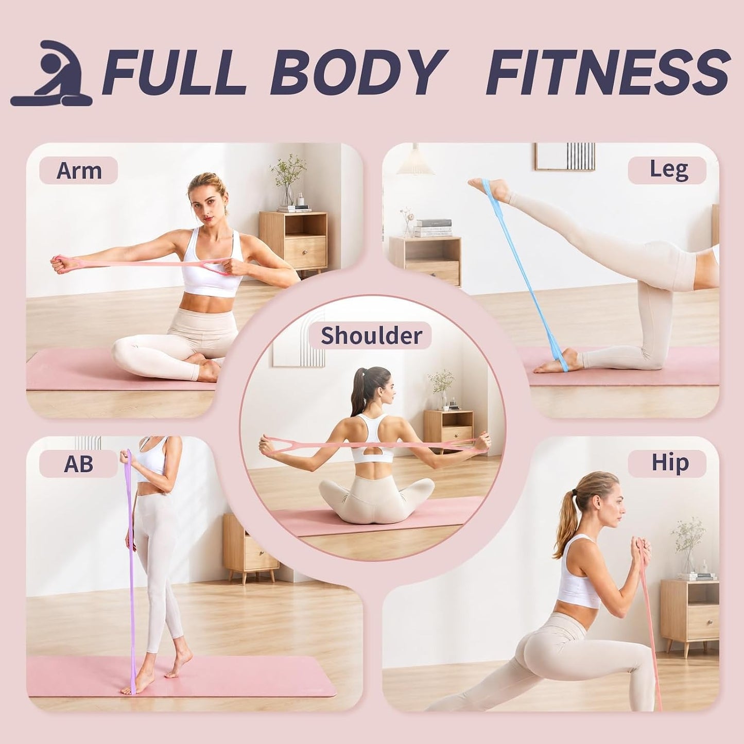 Figure 8 Resistance Bands with Handles