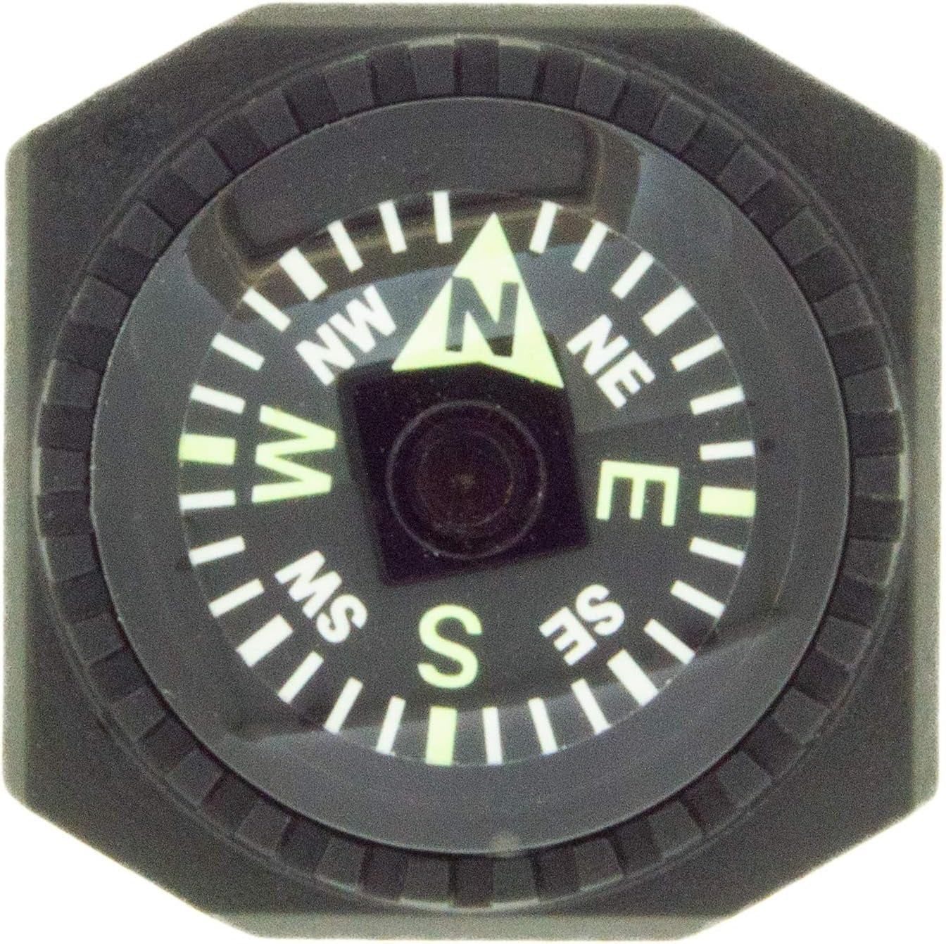 Slip-On Wrist Compass - Easy-to-Read Compass for Watch Band or Paracord Survival Bracelet