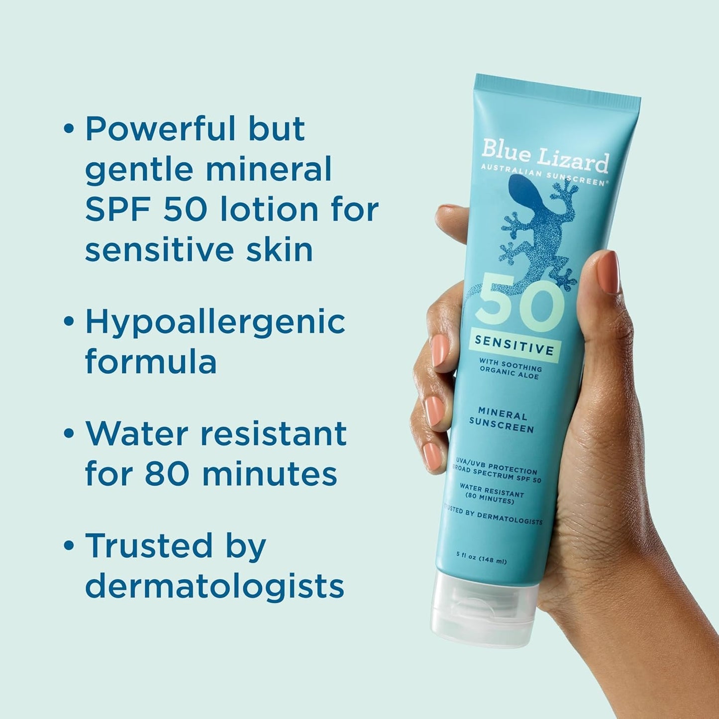 Sensitive Mineral SPF 50 Sunscreen Lotion
