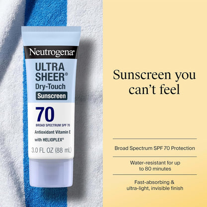 Ultra Sheer Dry Touch Sunscreen Lotion SPF 70