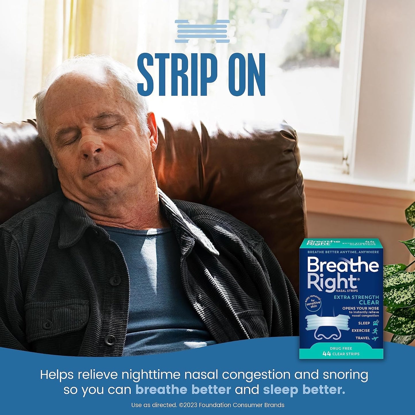 Nasal Strips, Extra Strength Clear Nose Strips