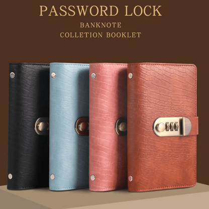 A6 Budget Planner Notebook with Lock
