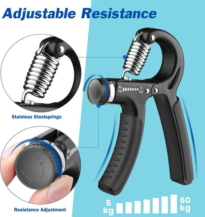 Grip Strength Trainer, Hand Grip Exerciser Strengthener
