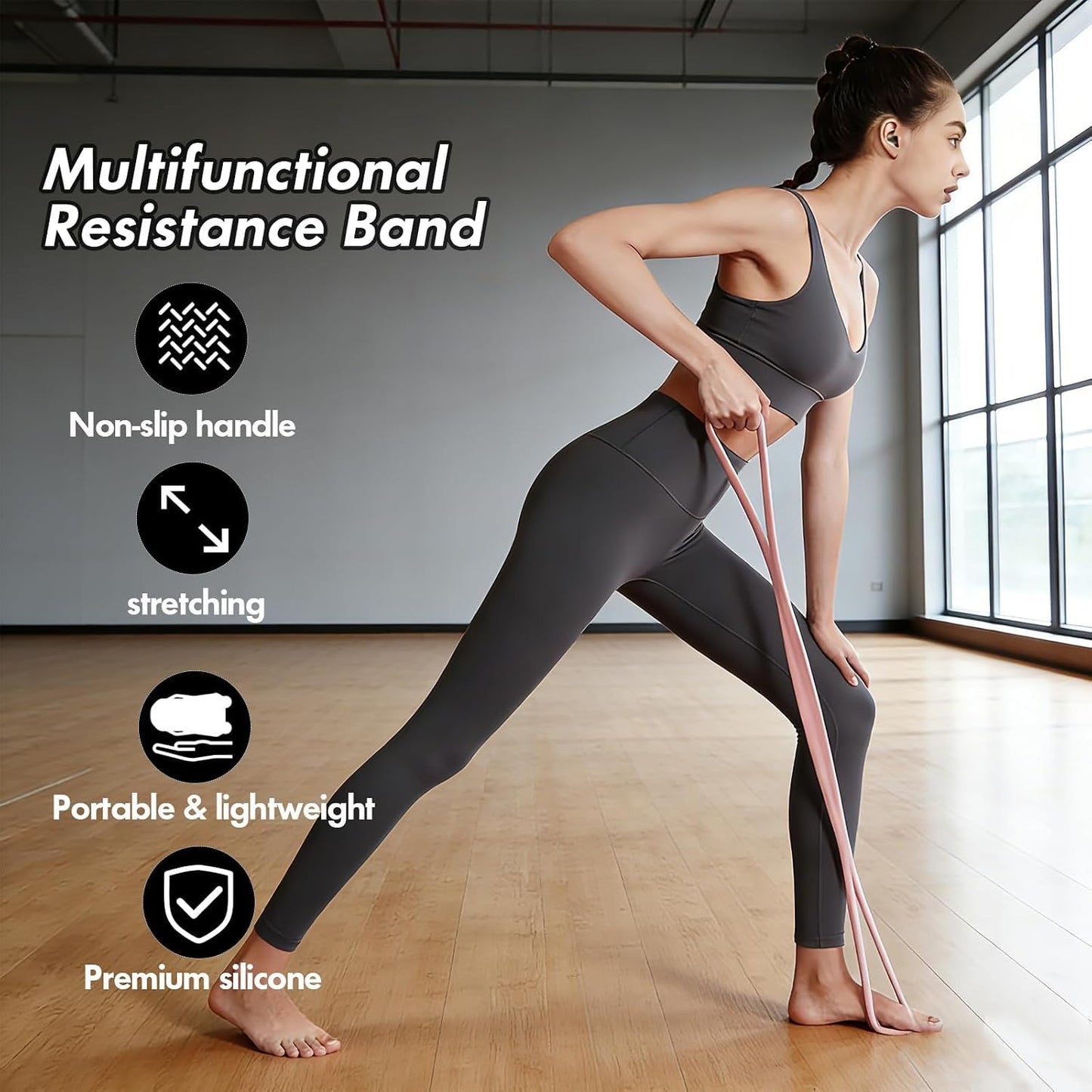 Figure 8 Resistance Band, Figure 8 Resistance Bands for Women Men