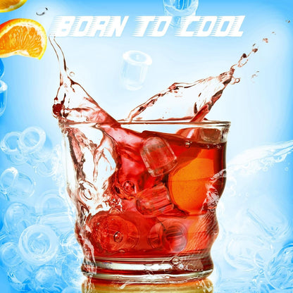 Countertop Ice Maker Machine, 8 Ice Cubes in 6 mins, 26lb/Day Ice with 2 Sizes