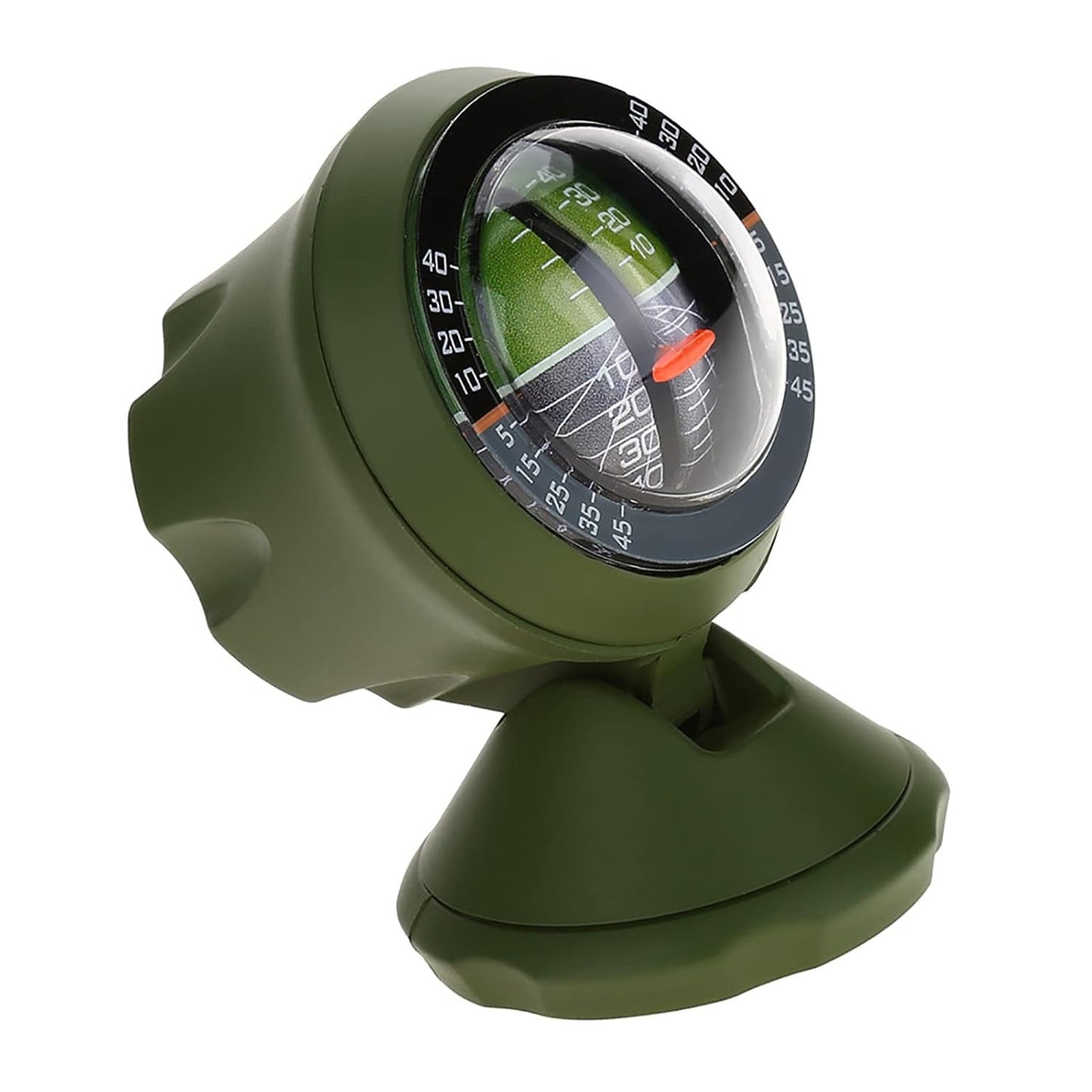 Car Inclinometer, Adjustable Stand Free Rotation, ABS Slope Meter, Precise Uphill Downhill Angle Measurement, for Off-Road Drivers, Truck Owners, Construction Sites, RV Camping, to