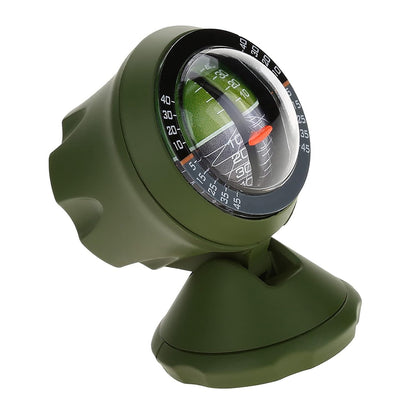 Car Inclinometer, Adjustable Stand Free Rotation, ABS Slope Meter, Precise Uphill Downhill Angle Measurement, for Off-Road Drivers, Truck Owners, Construction Sites, RV Camping, to