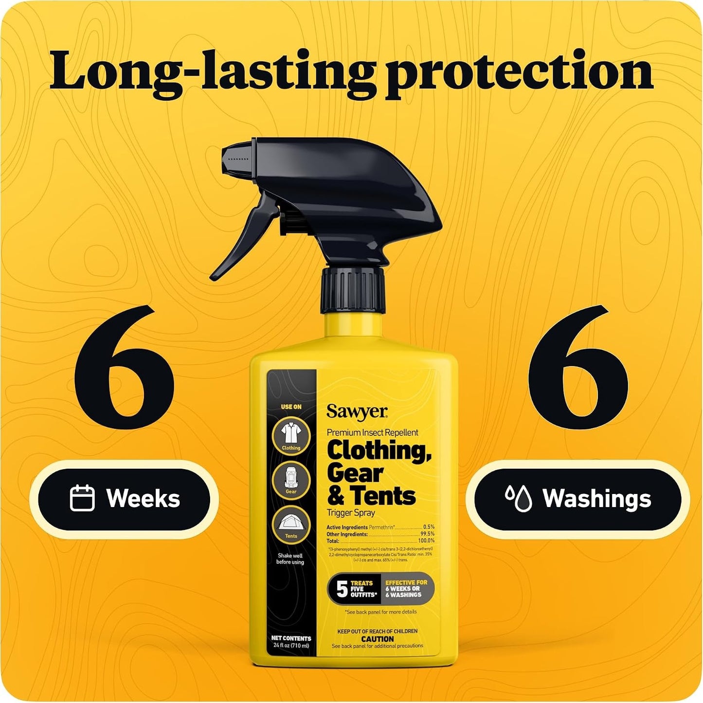 Premium Permethrin Insect Repellent for Clothing