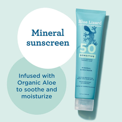Sensitive Mineral SPF 50 Sunscreen Lotion