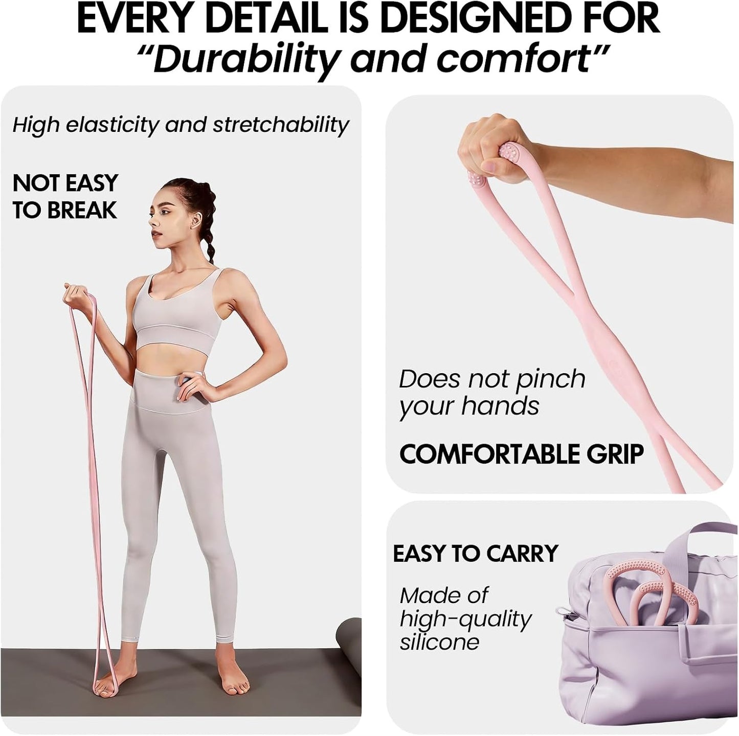 Figure 8 Resistance Band, Figure 8 Resistance Bands for Women Men