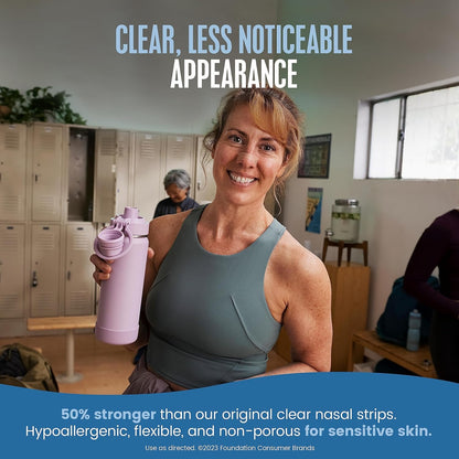Nasal Strips, Extra Strength Clear Nose Strips