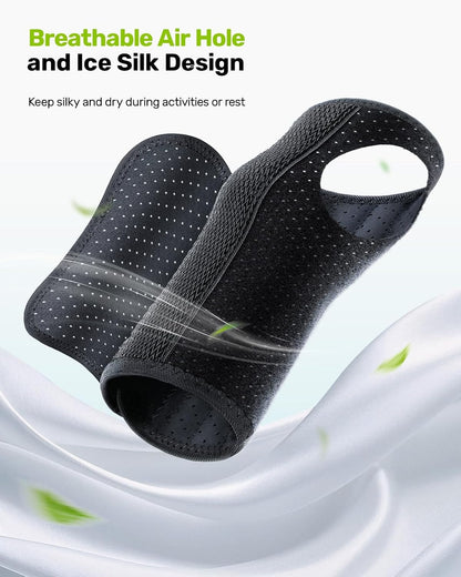 Carpal Tunnel Wrist Brace, Ergonomic Night Support Brace with 3 Metal Splints for Arthritis & Tendonitis Relief