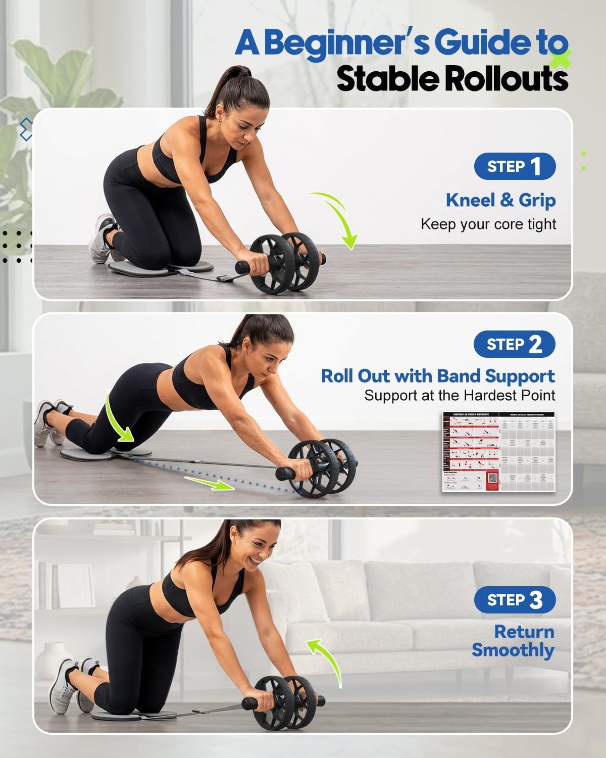 Ab Roller Wheel for Beginners to Pros
