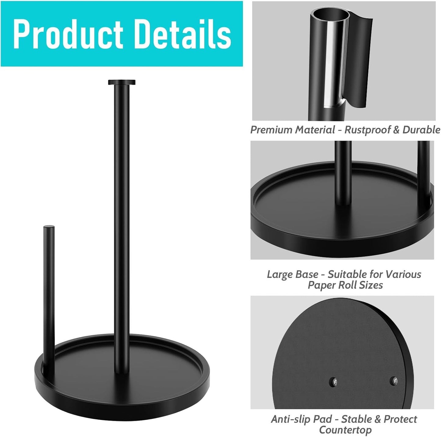 Paper Towel Holder Countertop