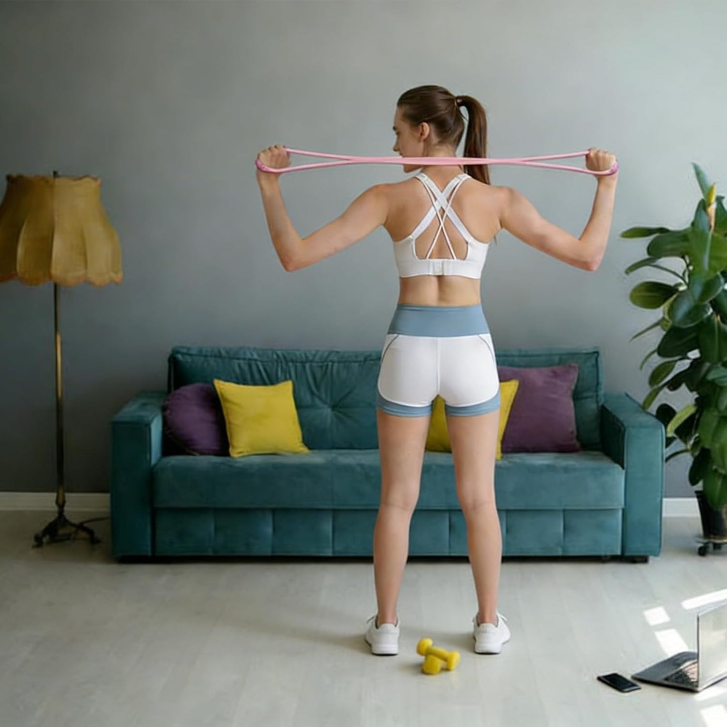 Figure 8 Resistance Band, Figure 8 Resistance Bands for Women Men