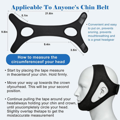 Chin Strap for Sleeping - Anti Snoring Devices