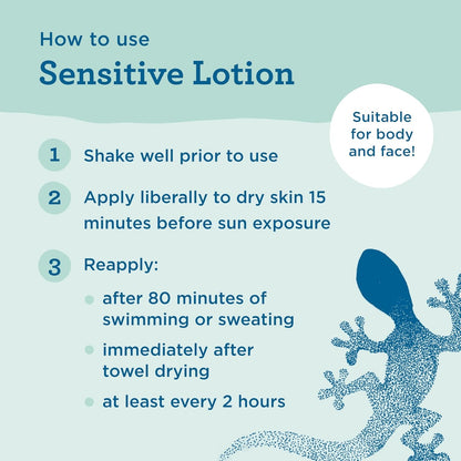 Sensitive Mineral SPF 50 Sunscreen Lotion