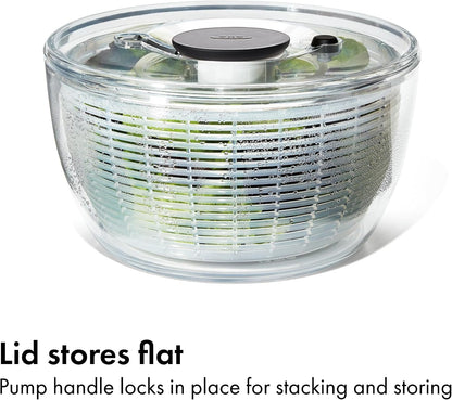 Salad Spinner | Lettuce Spinner | Fruit Washer | Fruit Washing Bowl with Strainer