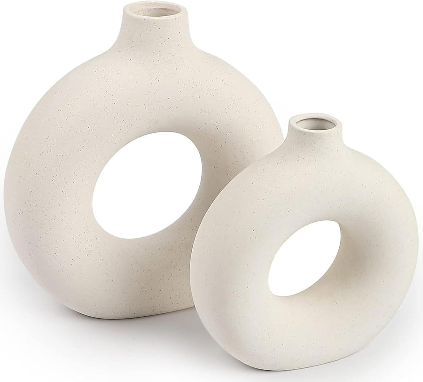 Black Ceramic Vases