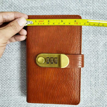 A6 Budget Planner Notebook with Lock